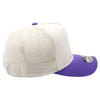 PB275 Pitbull Cambridge 5 Panel Meshback [White/Purple]