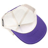 PB275 Pitbull Cambridge 5 Panel Meshback [White/Purple]