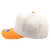 PB275 Pitbull Cambridge 5 Panel Meshback [White/Orange]