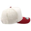 PB275 Pitbull Cambridge 5 Panel Meshback [White/Burgundy]