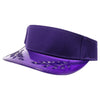 PB317 Pitbull Cambridge Transparent Bayleaf Sun Visor [Purple]