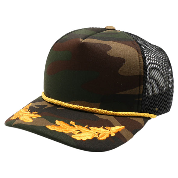 PB321 Pitbull Cambridge 5 Panel Sponge Bay Leaf #2 [Green Camo]