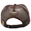 ZDTR04 AMAZE-IN ZODIAC TAURUS ROPE SPONGE TRUCKER [WHITE/BROWN]