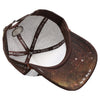 ZDTR04 AMAZE-IN ZODIAC TAURUS ROPE SPONGE TRUCKER [WHITE/BROWN]