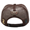 ZDCP04 AMAZE-IN ZODIAC CAPRICORN ROPE SPONGE TRUCKER [WHITE/BROWN]