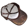 ZDAQ04 AMAZE-IN ZODIAC AQUARIUS ROPE SPONGE TRUCKER [WHITE/BROWN]