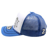 ZDLI05 AMAZE-IN ZODIAC LIBRA ROPE SPONGE TRUCKER [WHITE/ROYAL]