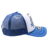 ZDLI05 AMAZE-IN ZODIAC LIBRA ROPE SPONGE TRUCKER [WHITE/ROYAL]