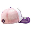 ZDSA07 AMAZE-IN ZODIAC SAGITTARIUS ROPE SPONGE TRUCKER [WHITE/PURPLE/PINK]