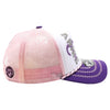 ZDAR07 AMAZE-IN ZODIAC ARIES ROPE SPONGE TRUCKER [WHITE/PURPLE/PINK]