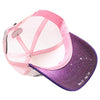 ZDAR07 AMAZE-IN ZODIAC ARIES ROPE SPONGE TRUCKER [WHITE/PURPLE/PINK]