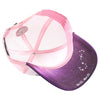 ZDSC07 AMAZE-IN ZODIAC SCORPIUS ROPE SPONGE TRUCKER [WHITE/PURPLE/PINK]