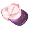 ZDLI07 AMAZE-IN ZODIAC LIBRA ROPE SPONGE TRUCKER [WHITE/PURPLE/PINK]