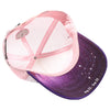 ZDVI07 AMAZE-IN ZODIAC VIRGO ROPE SPONGE TRUCKER [WHITE/PURPLE/PINK]