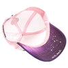 ZDLE07 AMAZE-IN ZODIAC LEO ROPE SPONGE TRUCKER [WHITE/PURPLE/PINK]