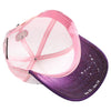 ZDCP07 AMAZE-IN ZODIAC CAPRICORN ROPE SPONGE TRUCKER [WHITE/PURPLE/PINK]