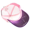 ZDAQ07 AMAZE-IN ZODIAC AQUARIUS ROPE SPONGE TRUCKER [WHITE/PURPLE/PINK]