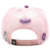 ZDCA07 AMAZE-IN ZODIAC CANCER ROPE SPONGE TRUCKER [WHITE/PURPLE/PINK]