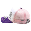 ZDTR07 AMAZE-IN ZODIAC TAURUS ROPE SPONGE TRUCKER [WHITE/PURPLE/PINK]