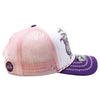 ZDTR07 AMAZE-IN ZODIAC TAURUS ROPE SPONGE TRUCKER [WHITE/PURPLE/PINK]