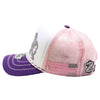 ZDGM07 AMAZE-IN ZODIAC GEMINI ROPE SPONGE TRUCKER [WHITE/PURPLE/PINK]