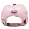 ZDPC07 AMAZE-IN ZODIAC PISCES ROPE SPONGE TRUCKER [WHITE/PURPLE/PINK]