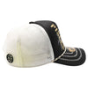 ZDPC06 AMAZE-IN ZODIAC PISCES ROPE SPONGE TRUCKER [BLACK/WHITE]