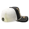 ZDGM06 AMAZE-IN ZODIAC GEMINI ROPE SPONGE TRUCKER [BLACK/WHITE]