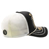 ZDVI06 AMAZE-IN ZODIAC VIRGO ROPE SPONGE TRUCKER [BLACK/WHITE]