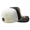 ZDTR06 AMAZE-IN ZODIAC TAURUS ROPE SPONGE TRUCKER [BLACK/WHITE]