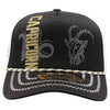 ZDCP06 AMAZE-IN ZODIAC CAPRICORN ROPE SPONGE TRUCKER [BLACK/WHITE]