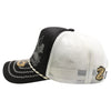 ZDSA06 AMAZE-IN ZODIAC SAGITTARIUS ROPE SPONGE TRUCKER [BLACK/WHITE]