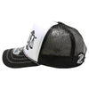 ZDLI03 AMAZE-IN ZODIAC LIBRA ROPE SPONGE TRUCKER [WHITE/BLACK]