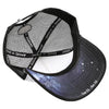 ZDLI03 AMAZE-IN ZODIAC LIBRA ROPE SPONGE TRUCKER [WHITE/BLACK]