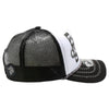 ZDLE03 AMAZE-IN ZODIAC LEO ROPE SPONGE TRUCKER [WHITE/BLACK]