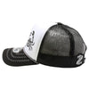 ZDCA03 AMAZE-IN ZODIAC CANCER ROPE SPONGE TRUCKER [WHITE/BLACK]