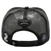 ZDCA03 AMAZE-IN ZODIAC CANCER ROPE SPONGE TRUCKER [WHITE/BLACK]