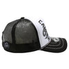 ZDCA03 AMAZE-IN ZODIAC CANCER ROPE SPONGE TRUCKER [WHITE/BLACK]