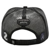 ZDSC03 AMAZE-IN ZODIAC SCORPIUS ROPE SPONGE TRUCKER [WHITE/BLACK]