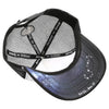 ZDSC03 AMAZE-IN ZODIAC SCORPIUS ROPE SPONGE TRUCKER [WHITE/BLACK]