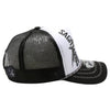 ZDSA03 AMAZE-IN ZODIAC SAGITTARIUS ROPE SPONGE TRUCKER [WHITE/BLACK]