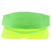 PB317 Pitbull Cambridge Transparent Bayleaf Sun Visor [Neon Green]