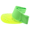 PB317 Pitbull Cambridge Transparent Bayleaf Sun Visor [Neon Green]