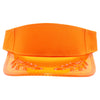 PB317 Pitbull Cambridge Transparent Bayleaf Sun Visor [Orange]