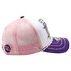 ZDGM07 AMAZE-IN ZODIAC GEMINI ROPE SPONGE TRUCKER [WHITE/PURPLE/PINK]