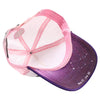 ZDGM07 AMAZE-IN ZODIAC GEMINI ROPE SPONGE TRUCKER [WHITE/PURPLE/PINK]