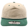 PB286 Five Panel Khaki Two-Tone Rope Unstructured [Khaki/Green]