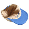 PB286 Five Panel Khaki Two-Tone Rope Unstructured [Khaki/Royal]