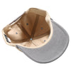 PB286 Five Panel Khaki Two-Tone Rope Unstructured [Khaki/Gray]