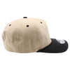 PB286 Five Panel Khaki Two-Tone Rope Unstructured [Khaki/Black]